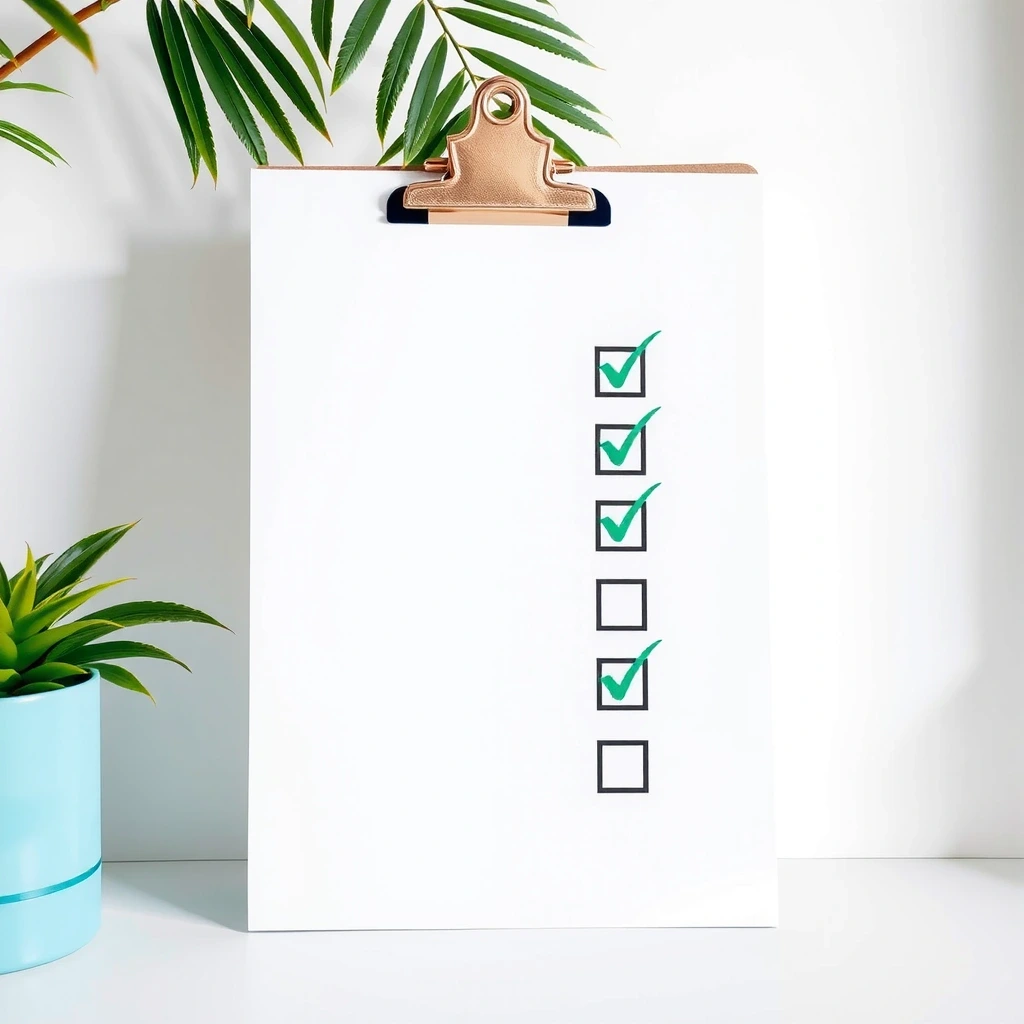 Inspection checklist
